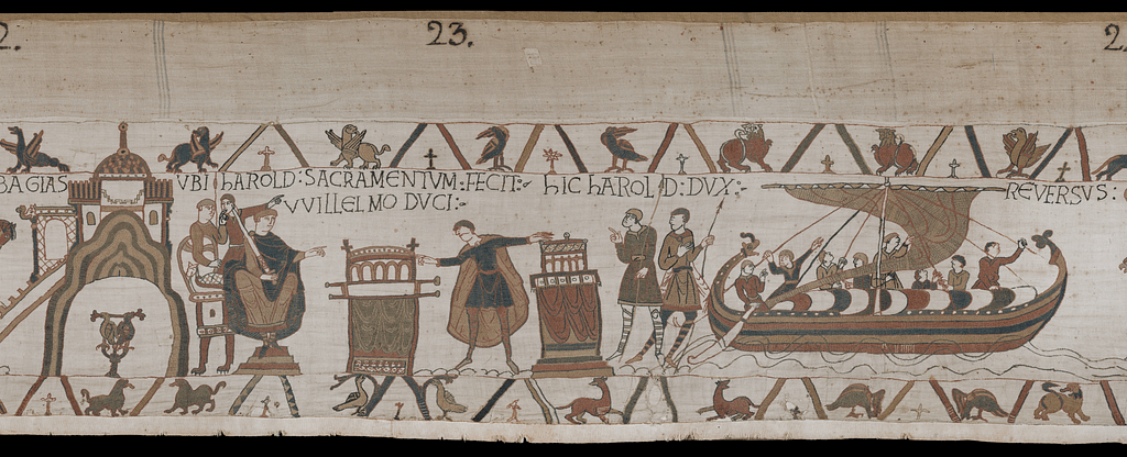 scene from Bayeux tapestry